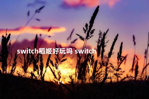 switch稻姬好玩吗 switch有什么好玩的